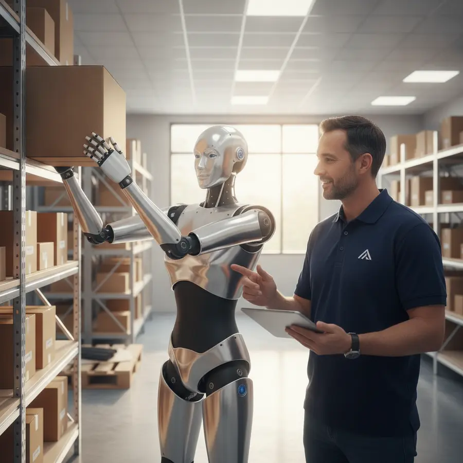 Robot humanoïde en entreprise : ce que le modèle Helix 2.5 change pour votre PME en 2026